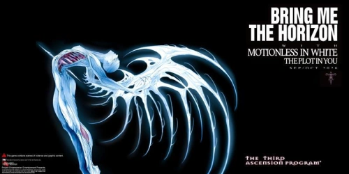 7*0様 レア　bring me the horizon直筆サインチラシ　bmt Selling rare signed Bring Me The Horizon posters